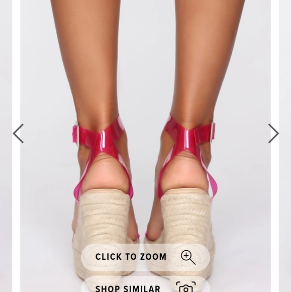 Summer Time Fun Wedge - Pink - Picture 2 of 4